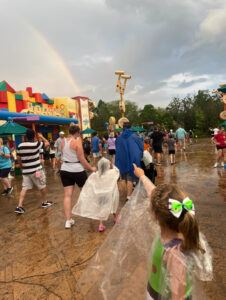 Disney World Parenting Hack- Ponchos